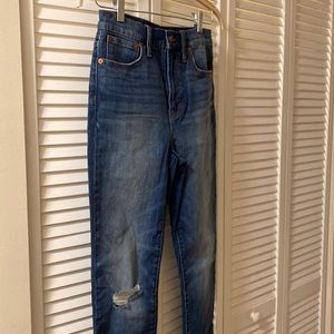 Madewell ripped jeans